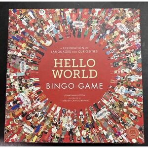 HELLO WORLD Bingo Game  open box sealed contents